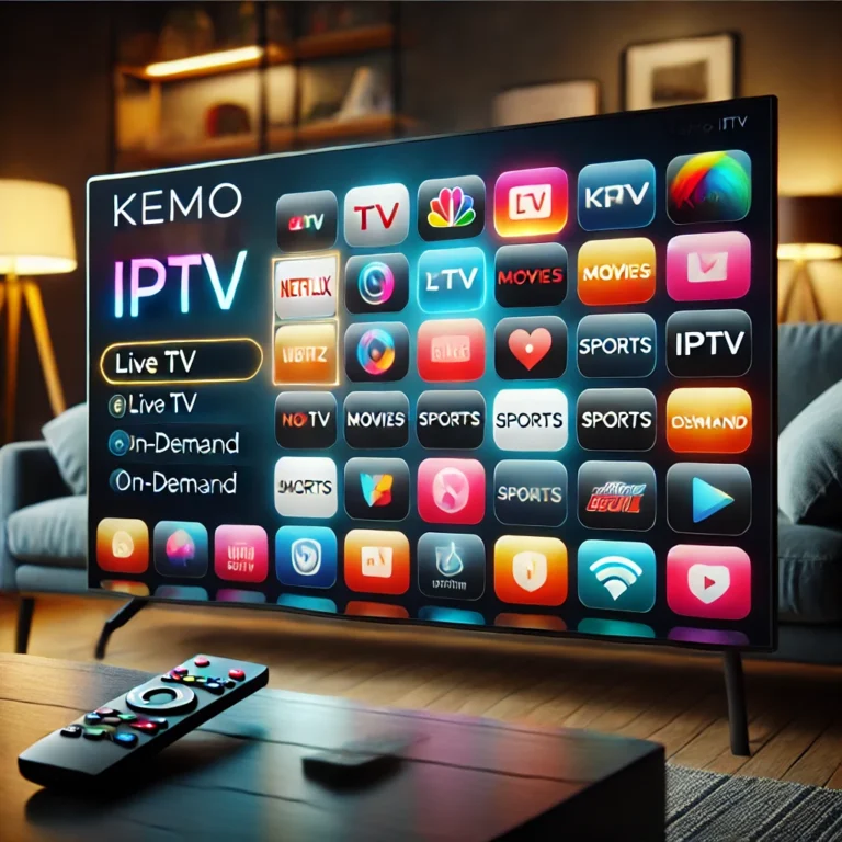a television screen with a remote control, kemo iptv, kemoiptv, kemo sat apk, kemo iptv apk, kemosat